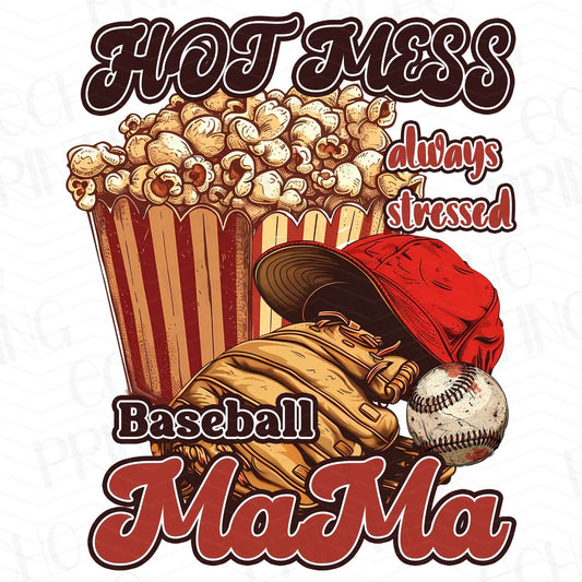 BSB 130 – BASEBALL MAMA HOT MESS