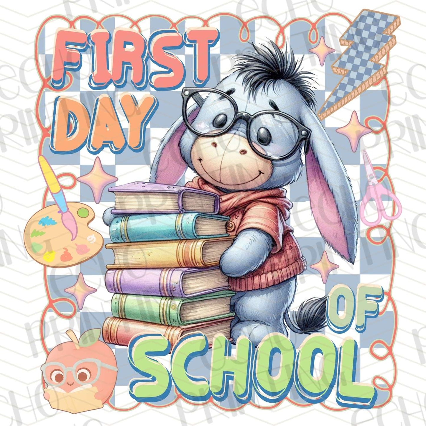 BTS 134 - GRAY DONKEY FIRST DAY OF SCHOOL BOOKS