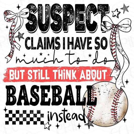 BSB 13 - THINK ABOUT BASEBALL INSTEAD