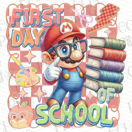 BTS 141 - RED HAT PLUMBER FIRST DAY OF SCHOOL BOOK STACK