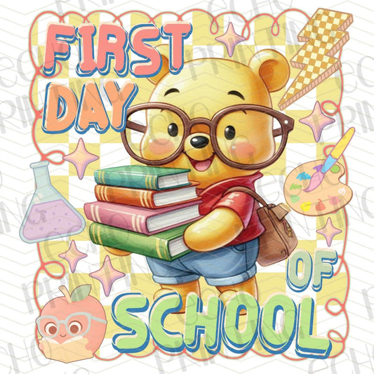 BTS 148 - HONEY BEAR FIRST DAY OF SCHOOL WITH GLASSES
