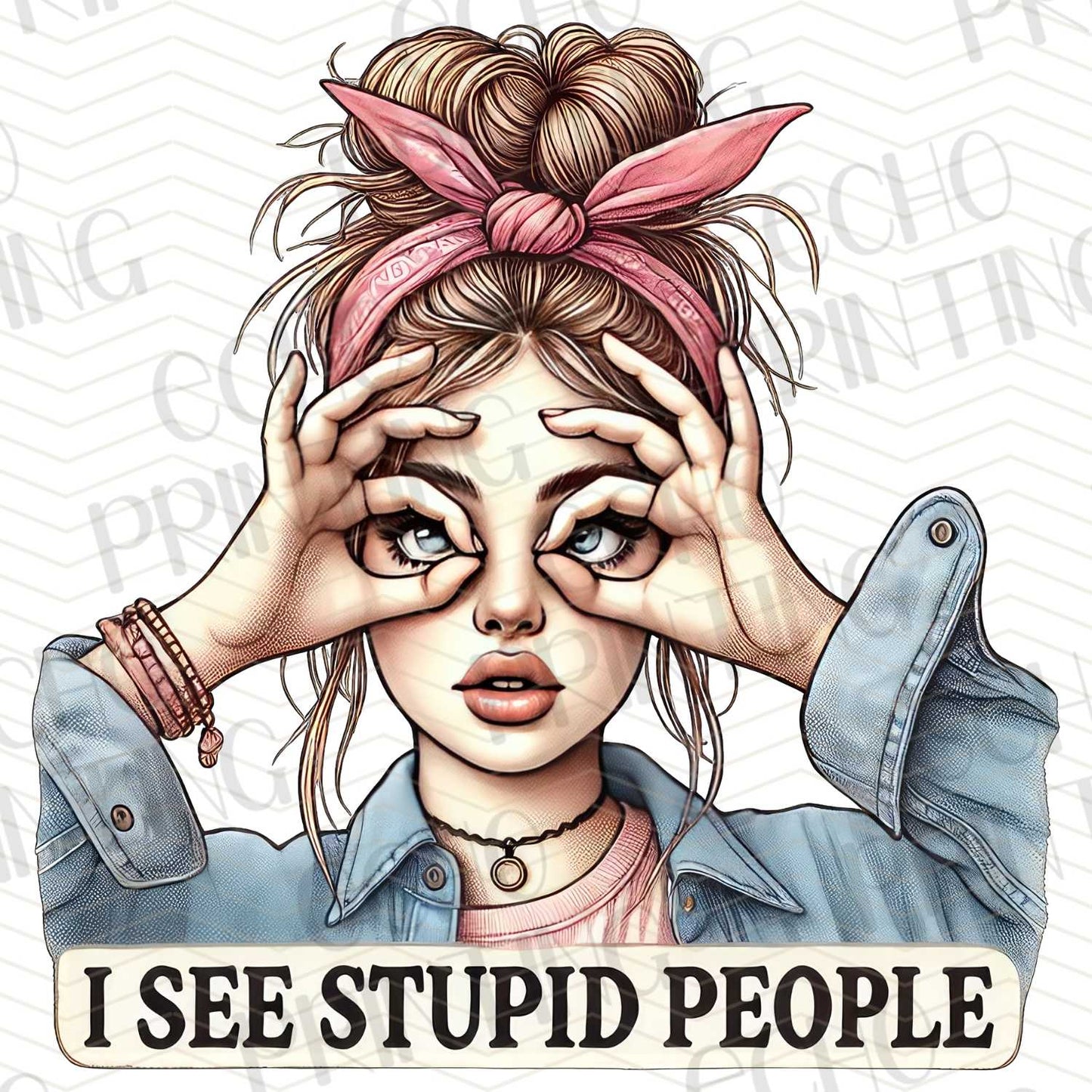 FSSG 14 - I SEE STUPID PEOPLE GIRL