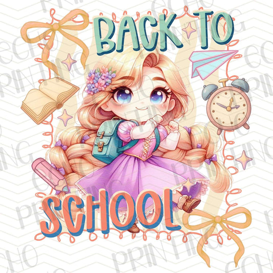 BTS 150 - PURPLE DRESS PRINCESS BACK TO SCHOOL