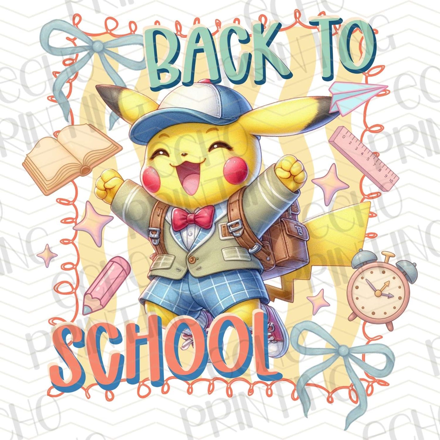BTS 152 - YELLOW ELECTRIC PAL BACK TO SCHOOL SUIT AND HAT