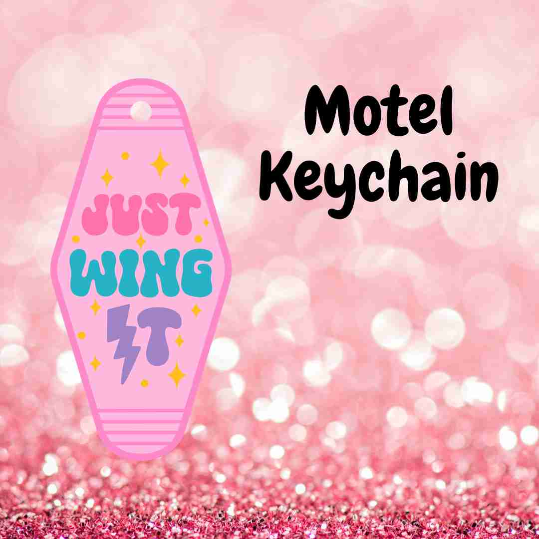 Motel Keychain Design 656