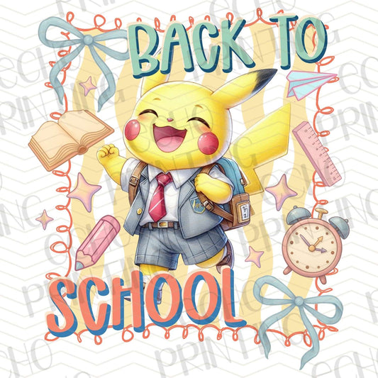 BTSG 159 - YELLOW ELECTRIC PAL BACK TO SCHOOL IN SUIT