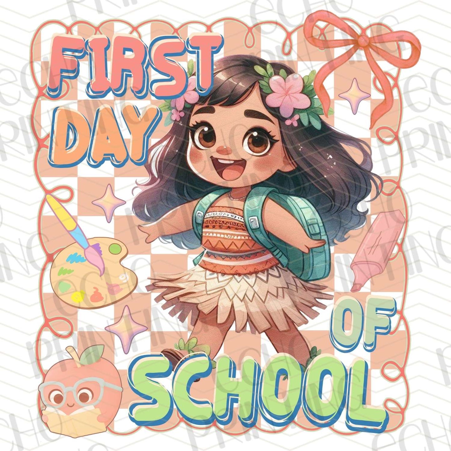 BTSG 160 - ISLAND GIRL FIRST DAY OF SCHOOL
