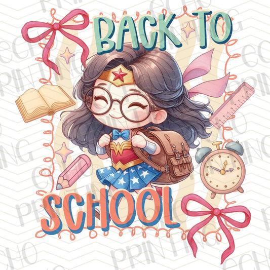BTSG 163 - GLASSES GIRL BACK TO SCHOOL