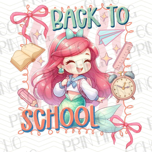 BTSG 164 - MERMAID PRINCESS BACK TO SCHOOL