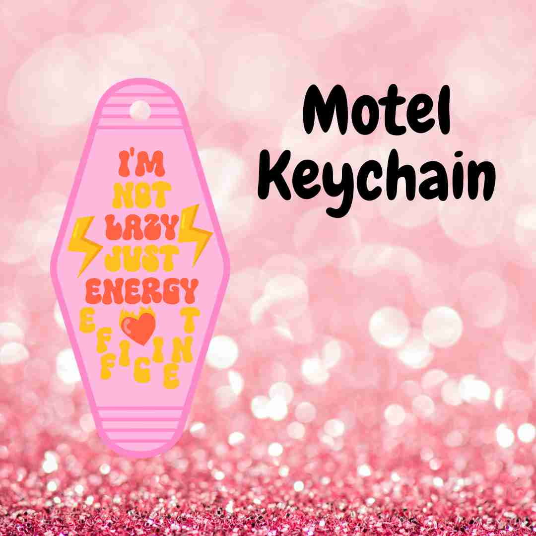 Motel Keychain Design 662