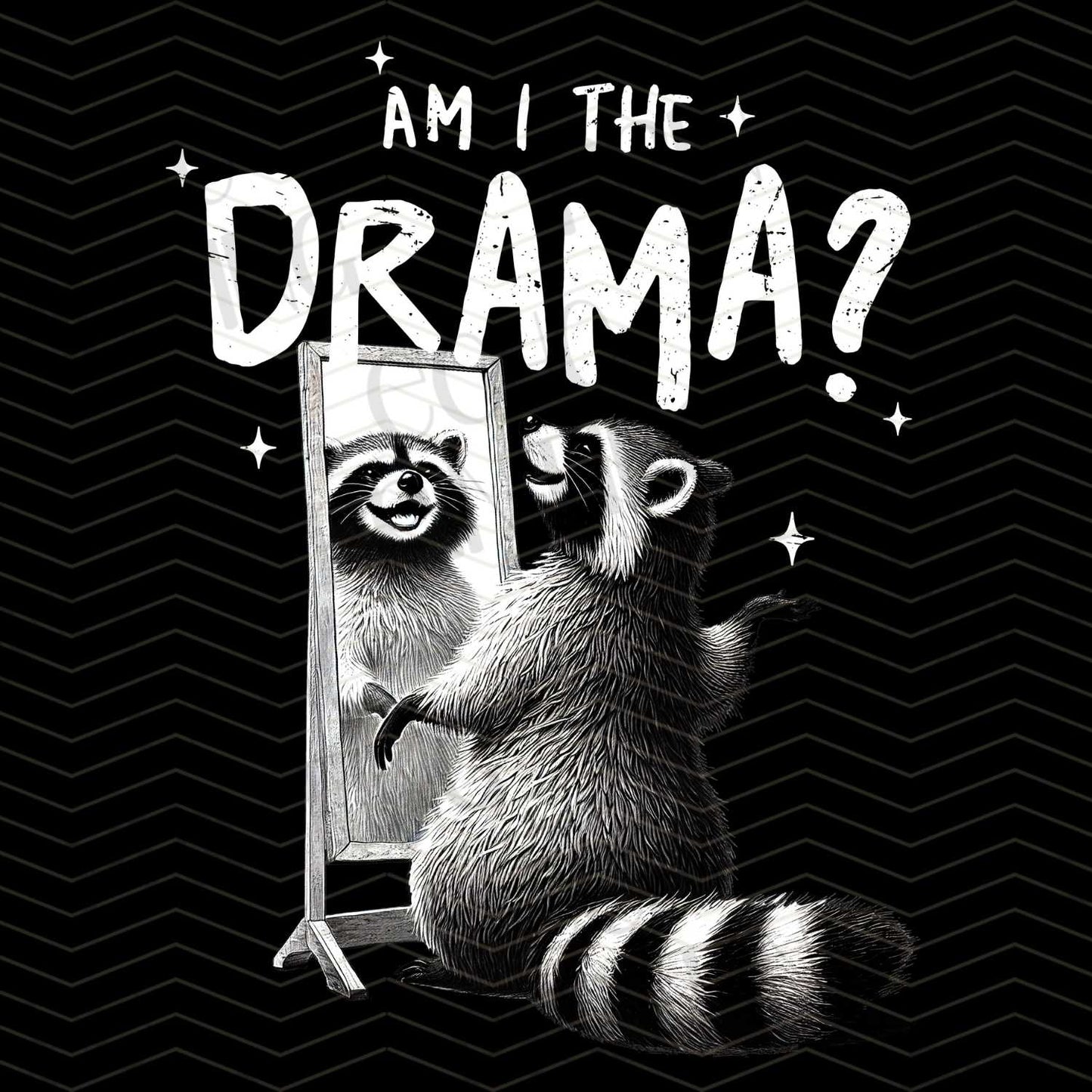FSSG 176 - DRAMA QUEEN RACCOON VERSION TWO