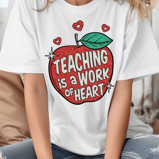 E55862 - Apple, Teaching Is A Work Of Heart