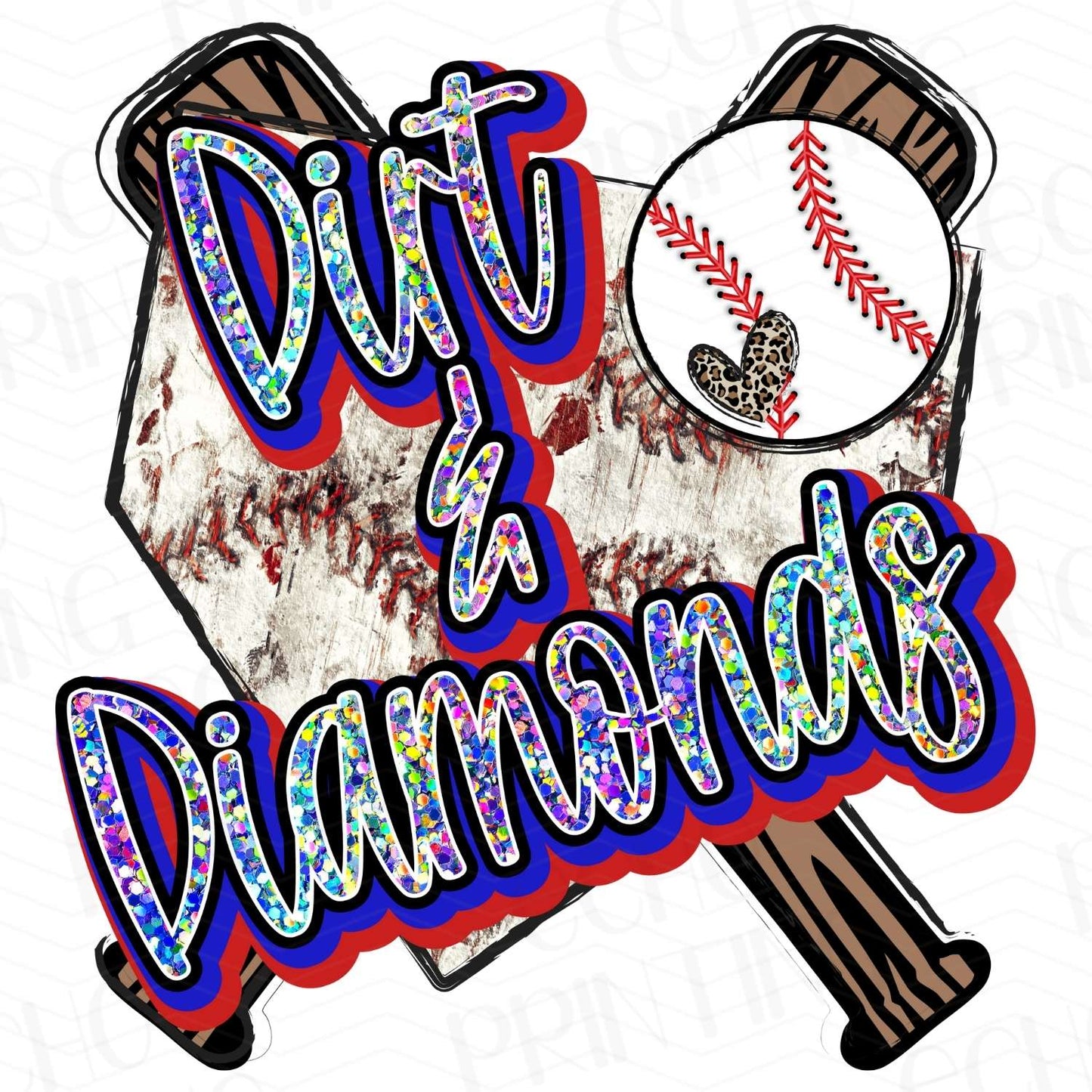 BSB 17 - DIRT AND DIAMONDS GRUNGY BASEBALL