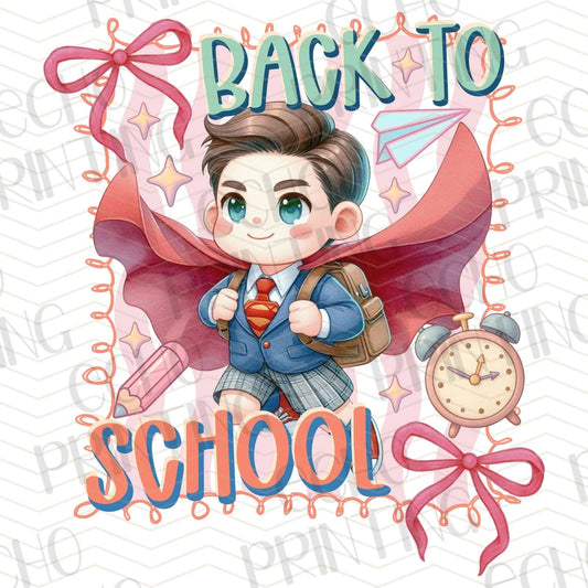 BTSG 181 - MINI HERO BOY BACK TO SCHOOL