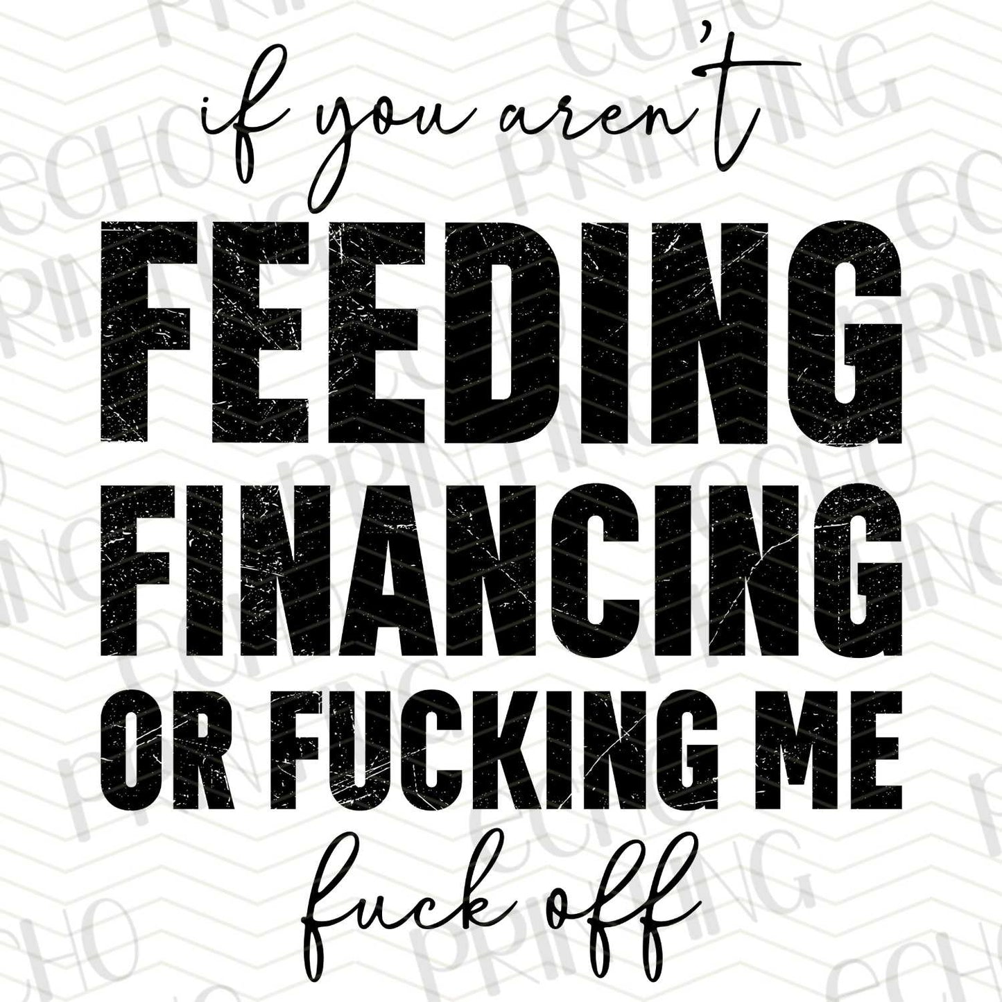 FSSG 196 - FEEDING FINANCING OR F CKING ME