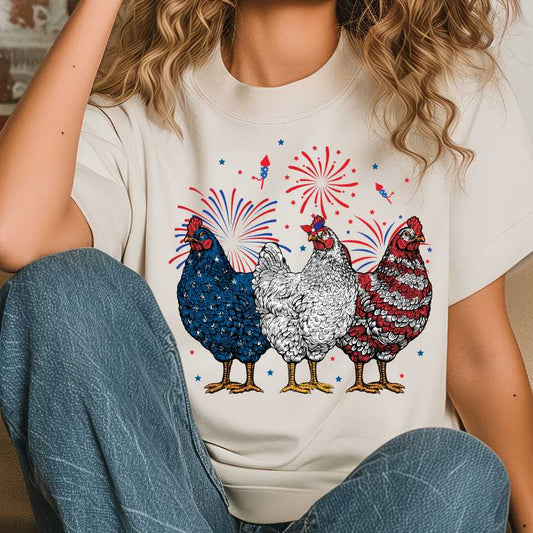 E41607 - Patriotic USA Chicken