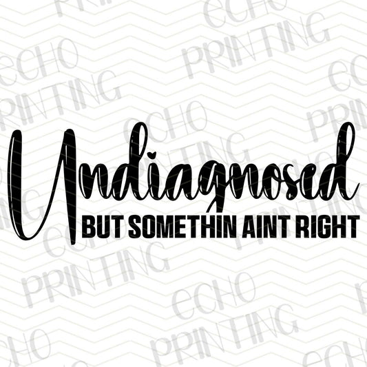 FSSG 200 - UNDIAGNOSED BUT NOT RIGHT