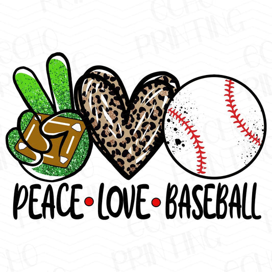 BSB 202 - PEACE LOVE BASEBALL