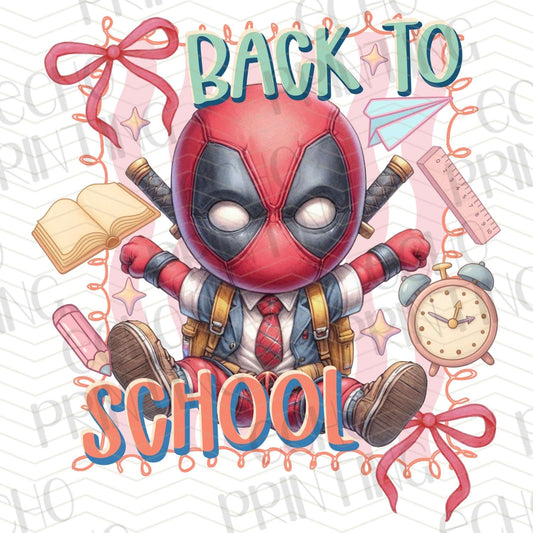 BTSG 206 - MASKED ANTIHERO BACK TO SCHOOL WITH BOOKS