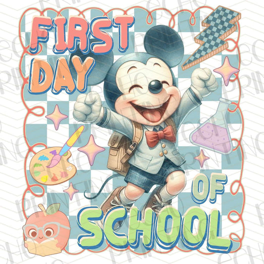 BTSG 213 - MOUSE BOY FIRST DAY OF SCHOOL EXCITED