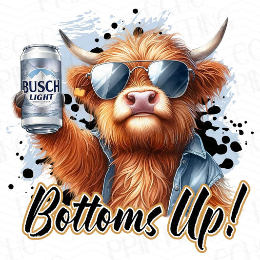FSSG 21 - BOTTOMS UP HIGHLAND COW