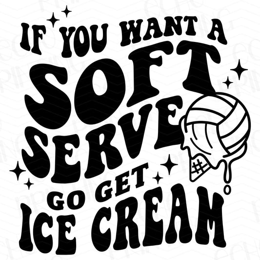 BSB 22 - SOFT SERVE GO GET ICE CREAM BLACK