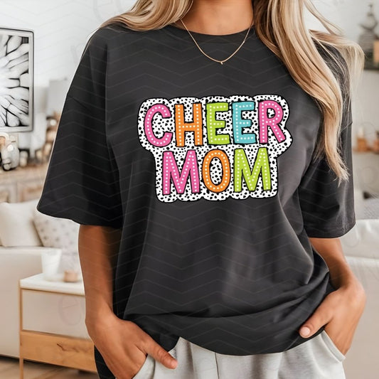 E43010 - Cheer Mom Dalmatian Dots