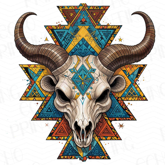 WSTN 22 - SOUTHWESTERN SKULL TRIBAL