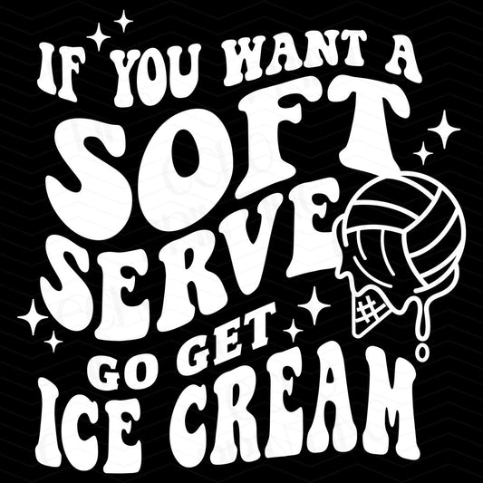 BSB 23 - SOFT SERVE GO GET ICE CREAM WHITE