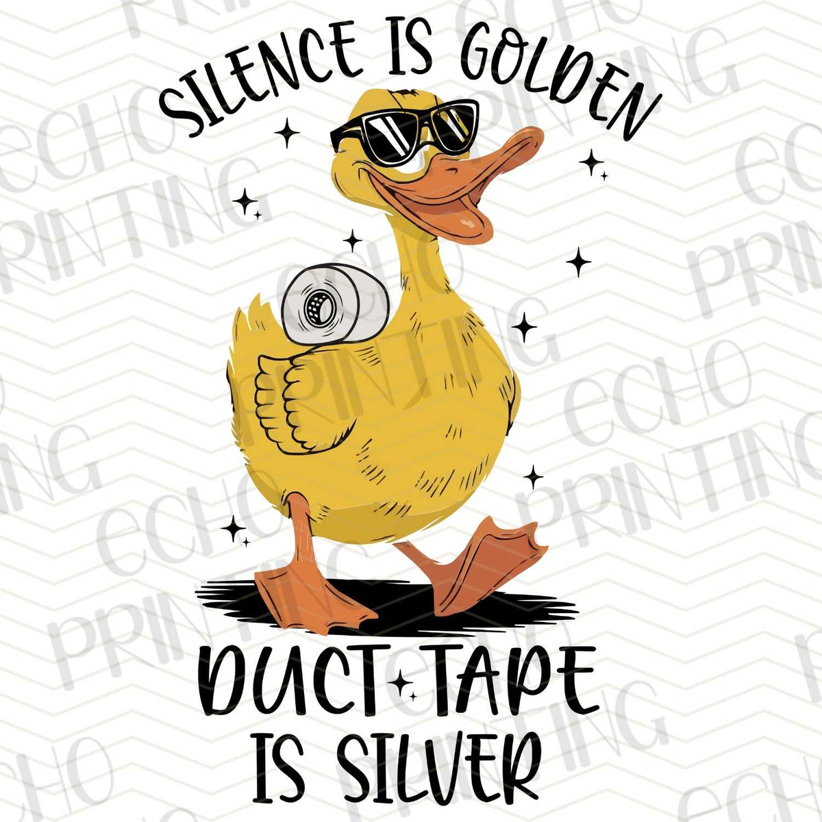 FSSG 242 - SILENCE IS GOLDEN DUCT TAPE IS SILVER