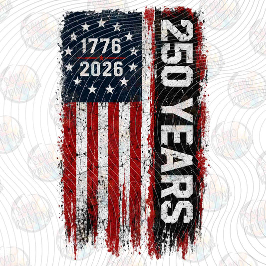 250Y 5 - 250 YEARS FLAG 1776 2026
