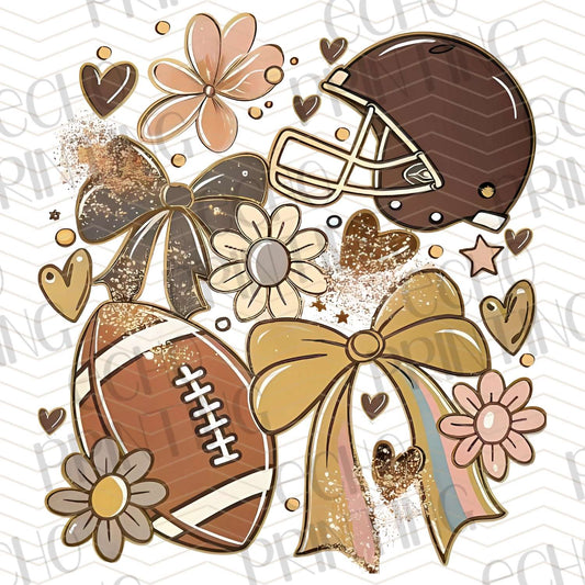 FLTK 314 - FOOTBALL FALL FLORAL COMBO
