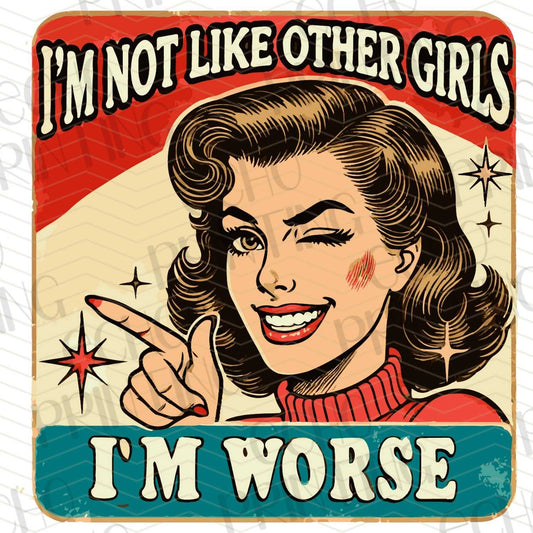 FSSG 273 - IM NOT LIKE OTHER GIRLS IM WORSE