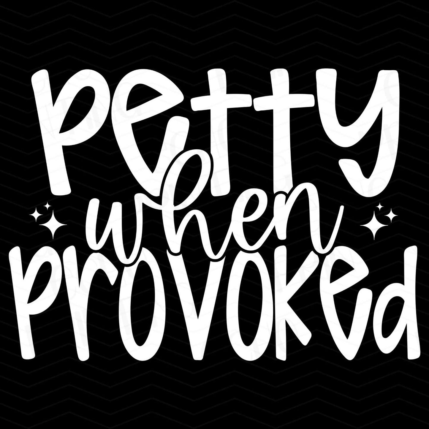 FSSG 27 - PETTY WHEN PROVOKED WHITE