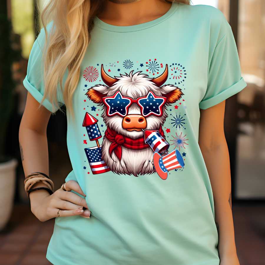 E41633 - July 4th Cow