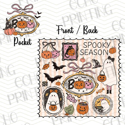 HLW 412 – SPOOKY SEASON | POCKET & BACK SOLD SEPERATELY