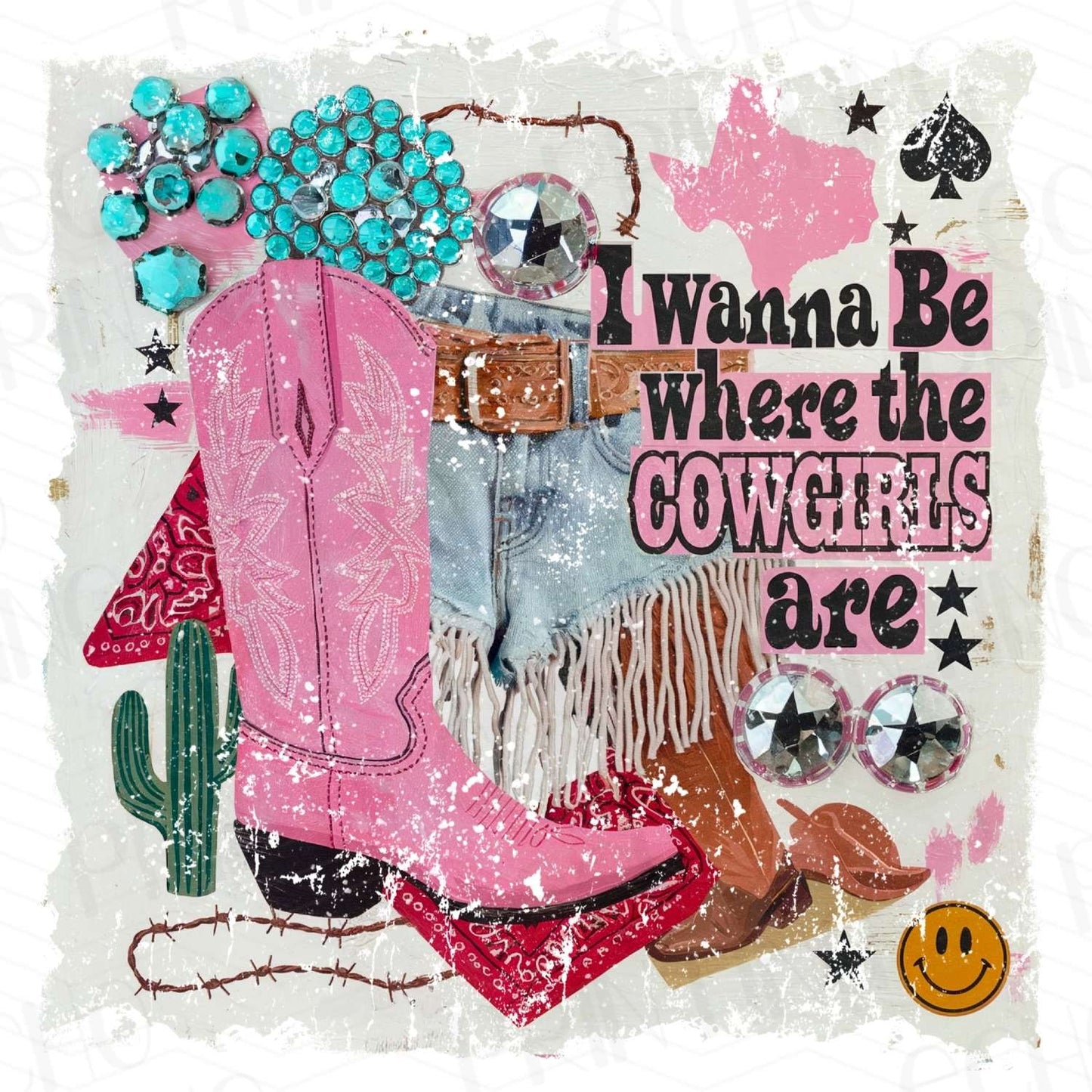 WSTNG 36 - I WANNA BE WHERE THE COWGIRLS ARE