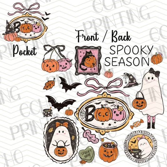 HLW 414 – HALLOWEEN STICKER SHEET STYLE COLLAGE