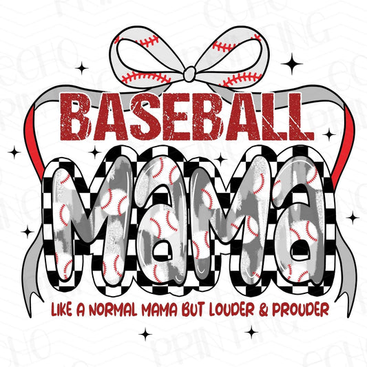 BSB 40 - BASEBALL MAMA LOUD AND PROUD