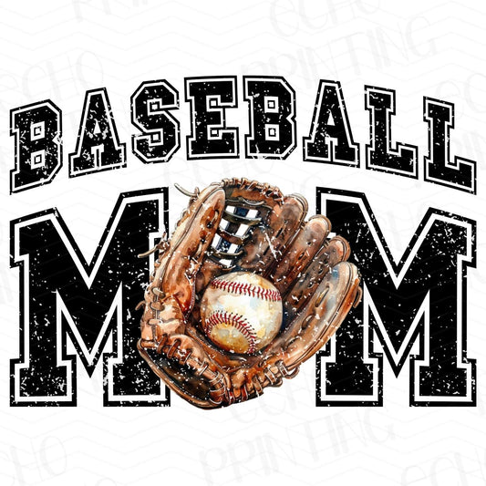 BSB 56 – BASEBALL MOM WITH GLOVE AND BALL