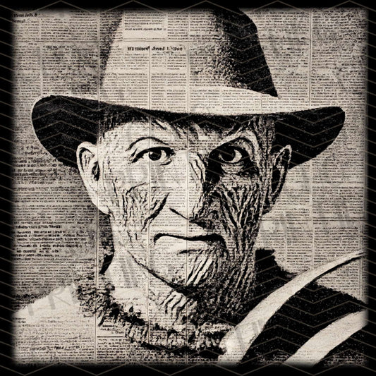 HLW 399 - VINTAGE HORROR MOVIE CHARACTER PORTRAIT