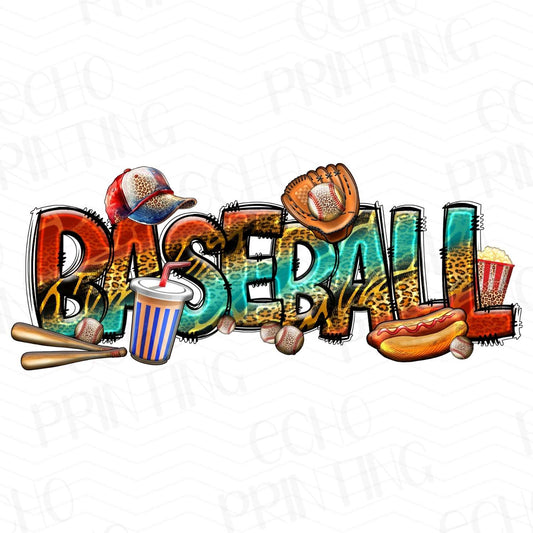 BSB 58 – COLORFUL RETRO BASEBALL WITH SNACKS