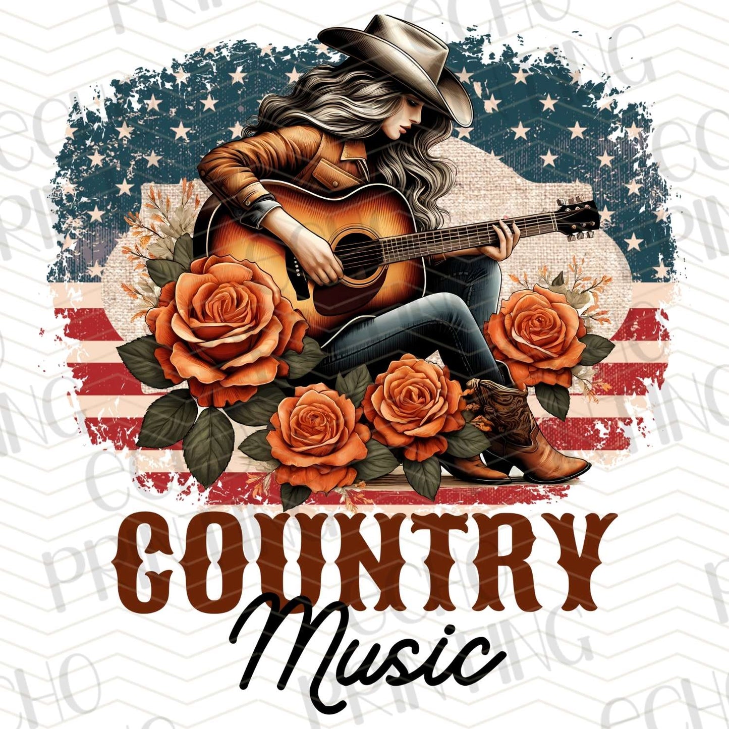 WSTNG 58 - COUNTRY MUSIC GUITAR BLOSSOMS