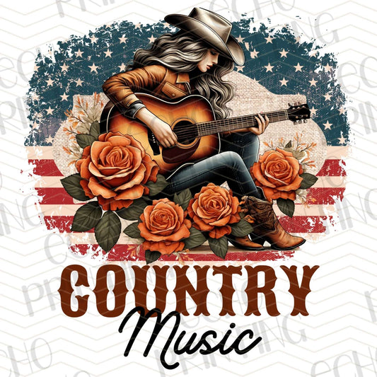 WSTNG 58 - COUNTRY MUSIC GUITAR BLOSSOMS