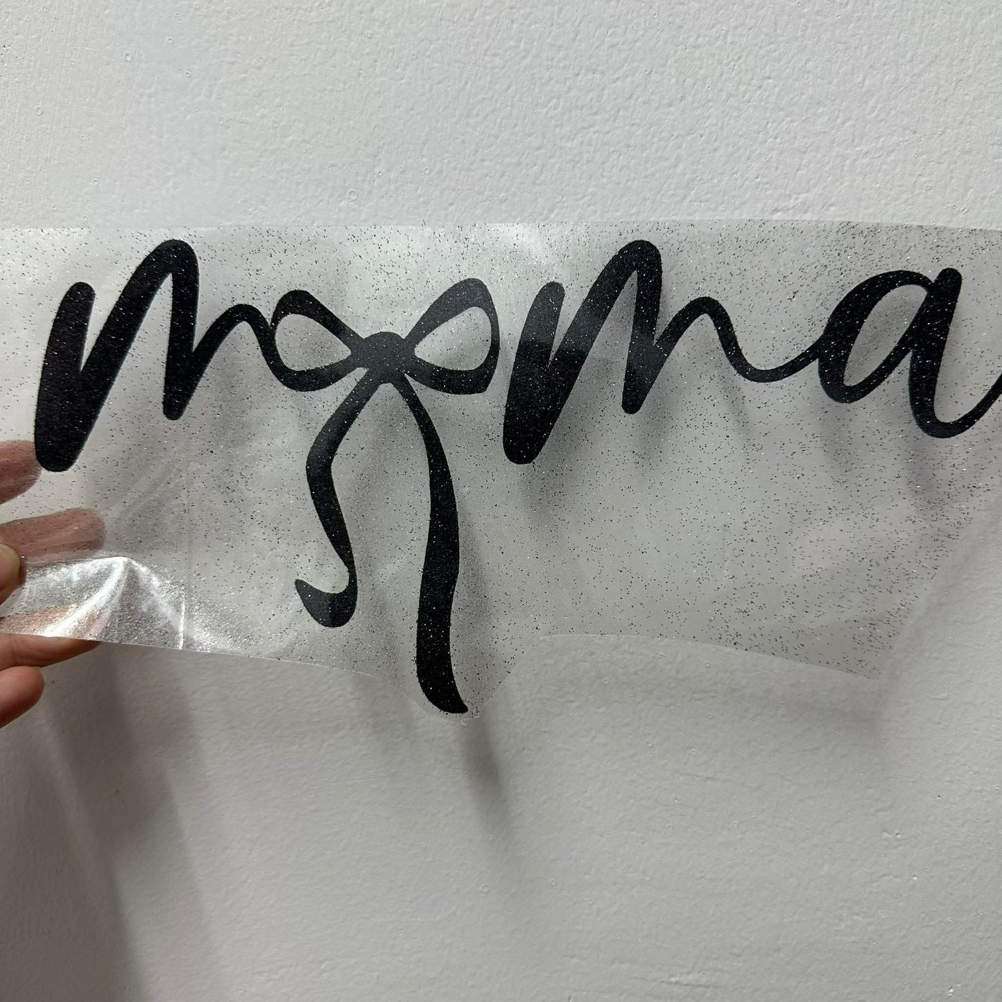 MAMA - BLACK GLITTER VINYL | RTS 10" ADULT