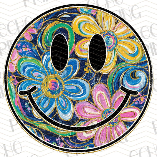 COGR 46 - FLORAL SMILEY