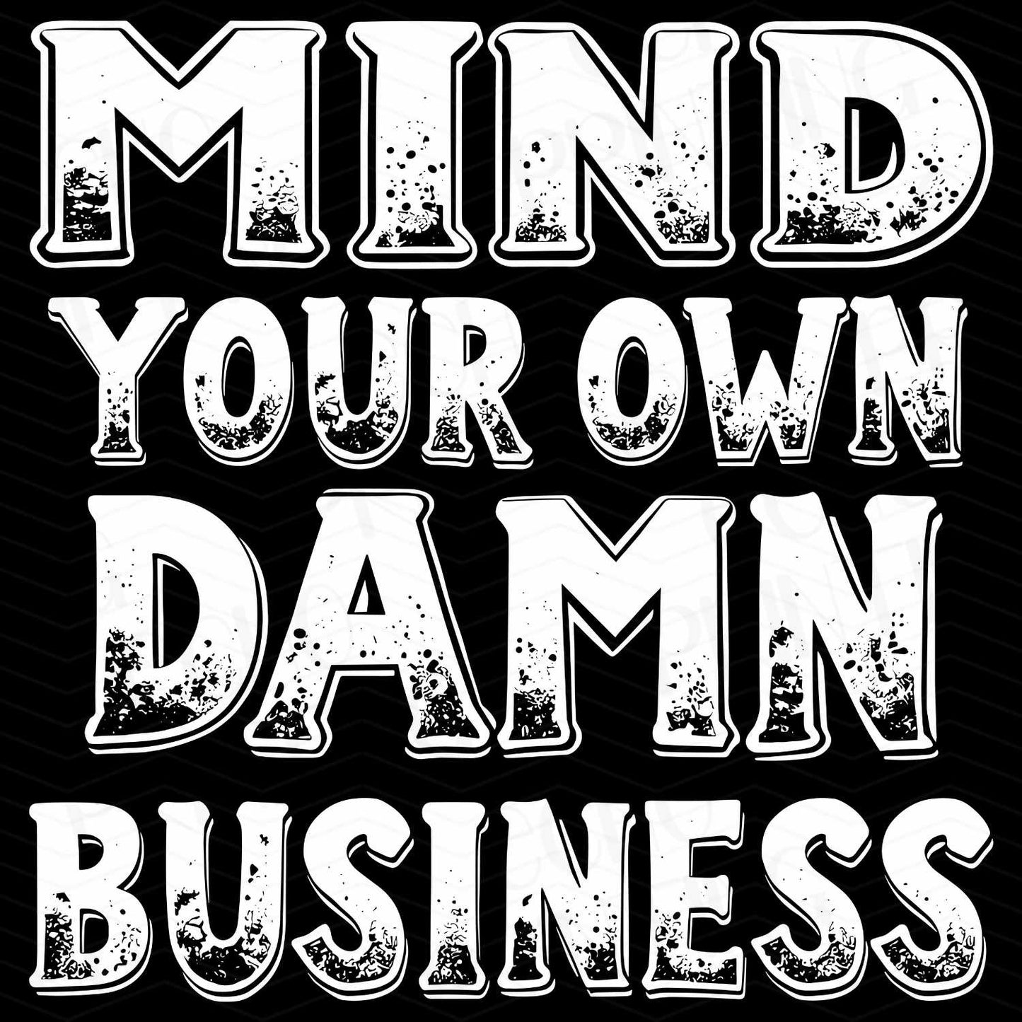 FSSG 75 - MIND YOUR OWN DAMN BUSINESS