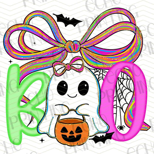 HLW 448 – PASTEL GHOST WITH BOWS