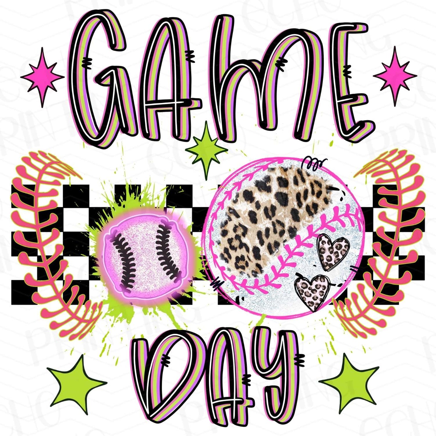 BSB 99 – PASTEL GAME DAY WITH LEOPARD BALL