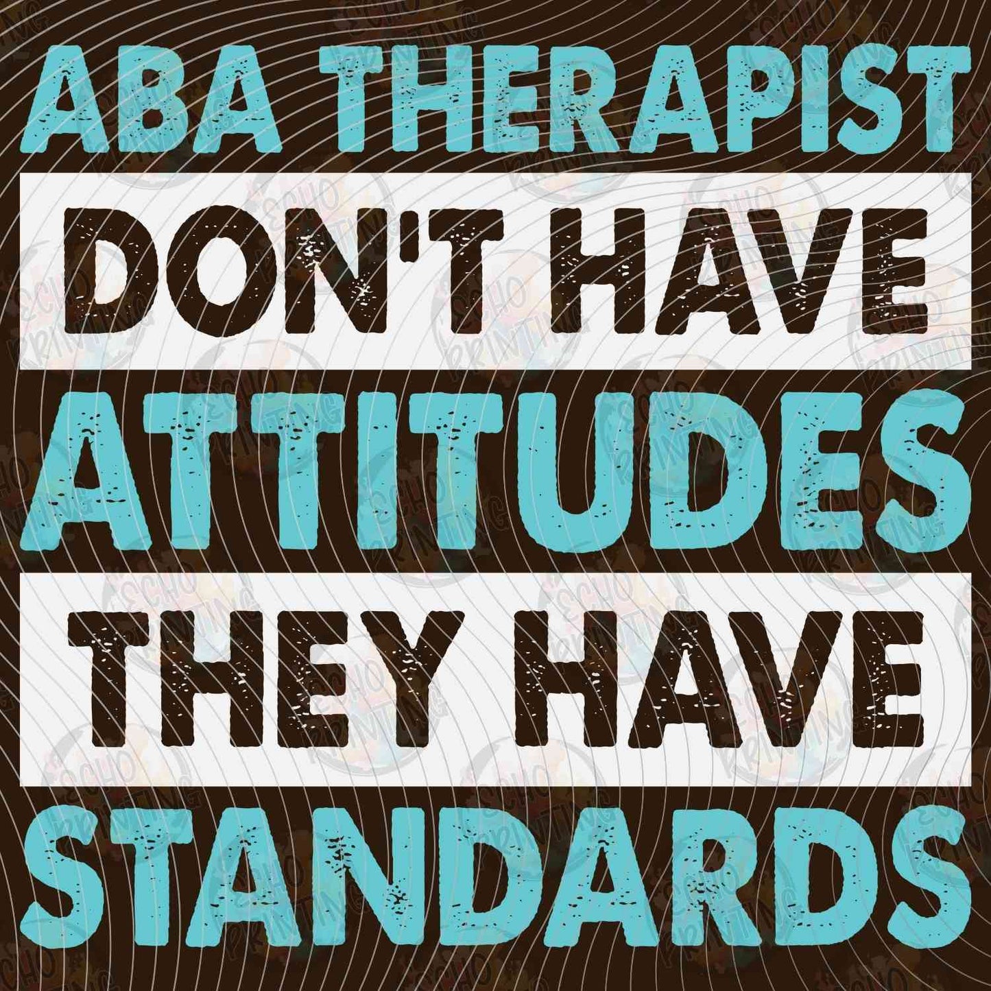 ABATG 2 - ABA THERAPIST STANDARDS MESSAGE